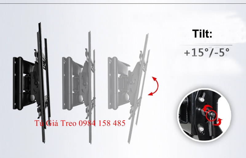 Giá treo tivi đa năng nhập khẩu dùng cho tivi 40-70 inch có thể xoay tivi 90 độ