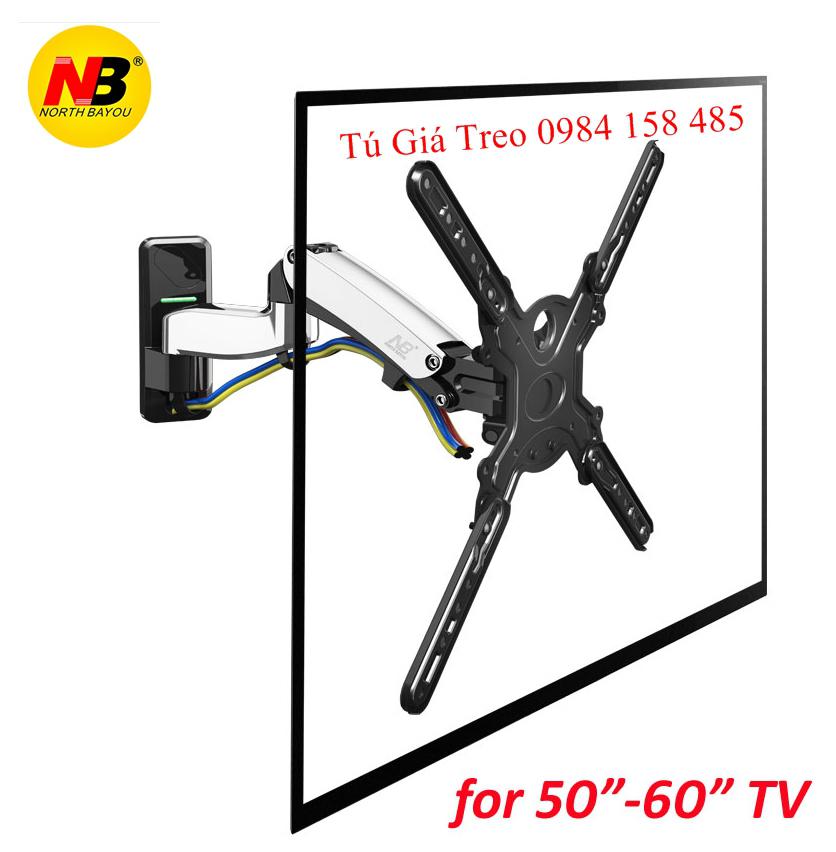 Giá treo tivi tường F500 có thể nâng lên hạ xuống được dùng cho tivi  50-60 inch